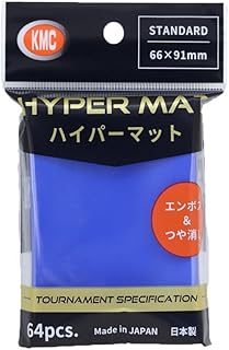 KMC:ハイパーマットアクア:レギュラーサイズ64枚 | MAG-HAMMER