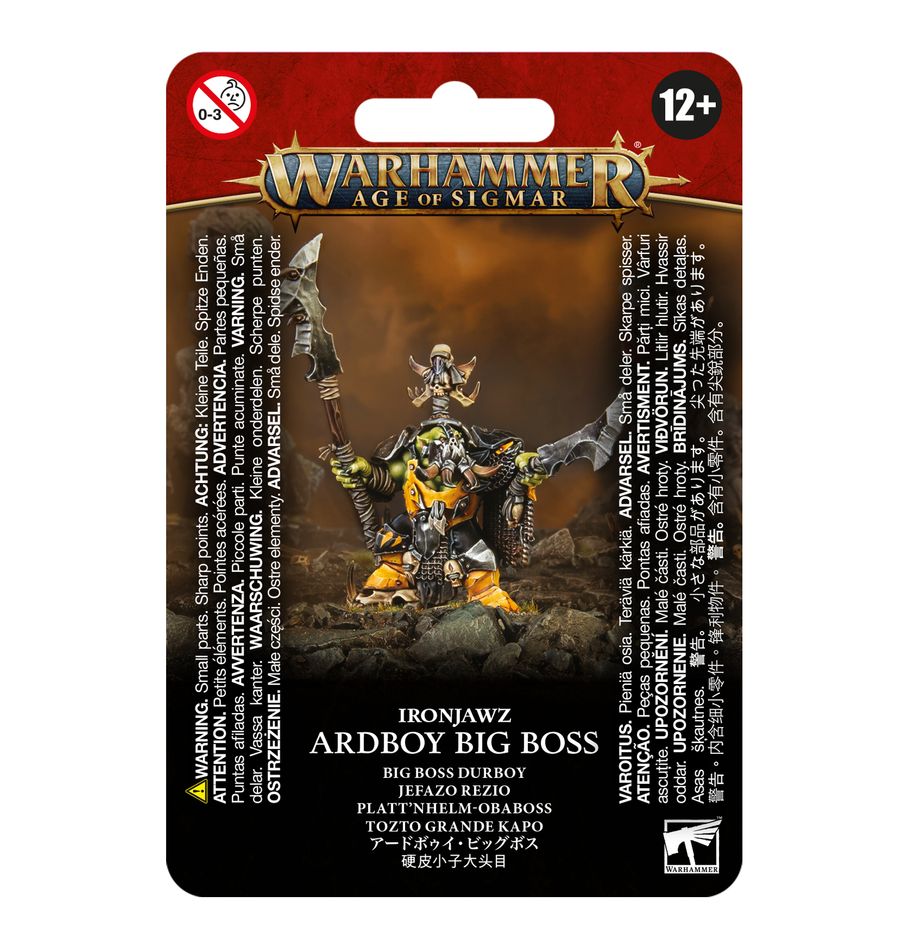 Orruk Warclans: Ardboys Big Boss | Warhammer Age of Sigmar (AoS)