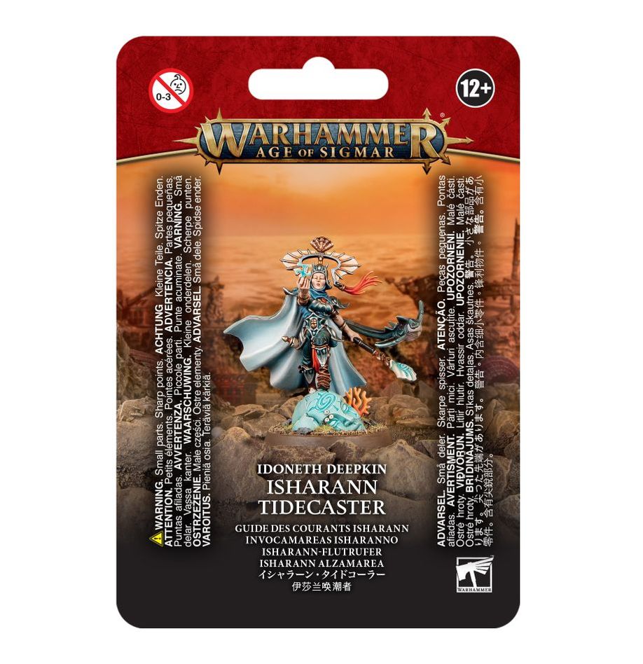 イドネス・ディープキン: イシャラーン・タイドキャスター | ウォーハンマーAge of Sigmar(AoS)