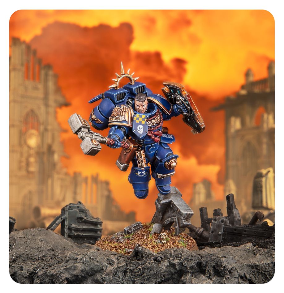 Space Marine: Captain (Jump Pack & Relic Shield) | Warhammer 40,000 (40k)