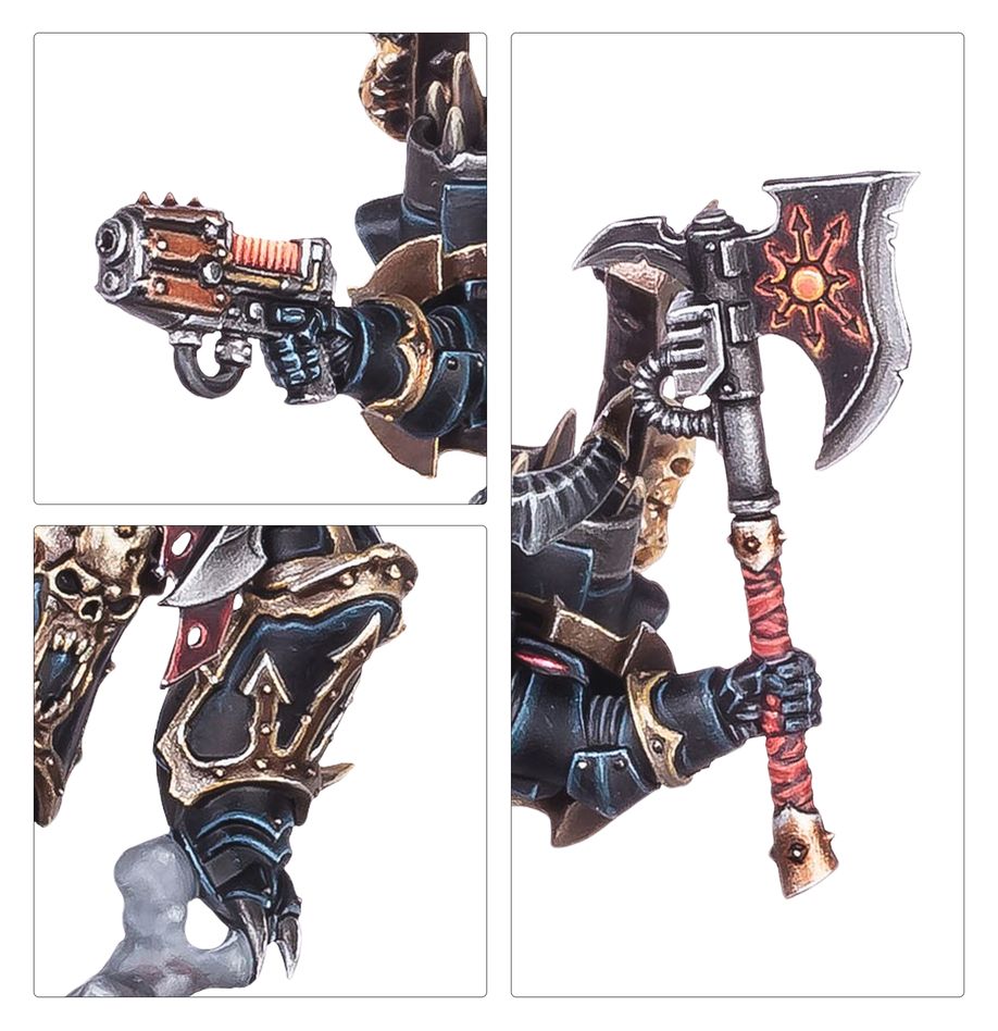 ウォーハンマー40,000:ケイオス・スペースマリーン:ケイオスロード(ジャンプパック装備) | MAG-HAMMER