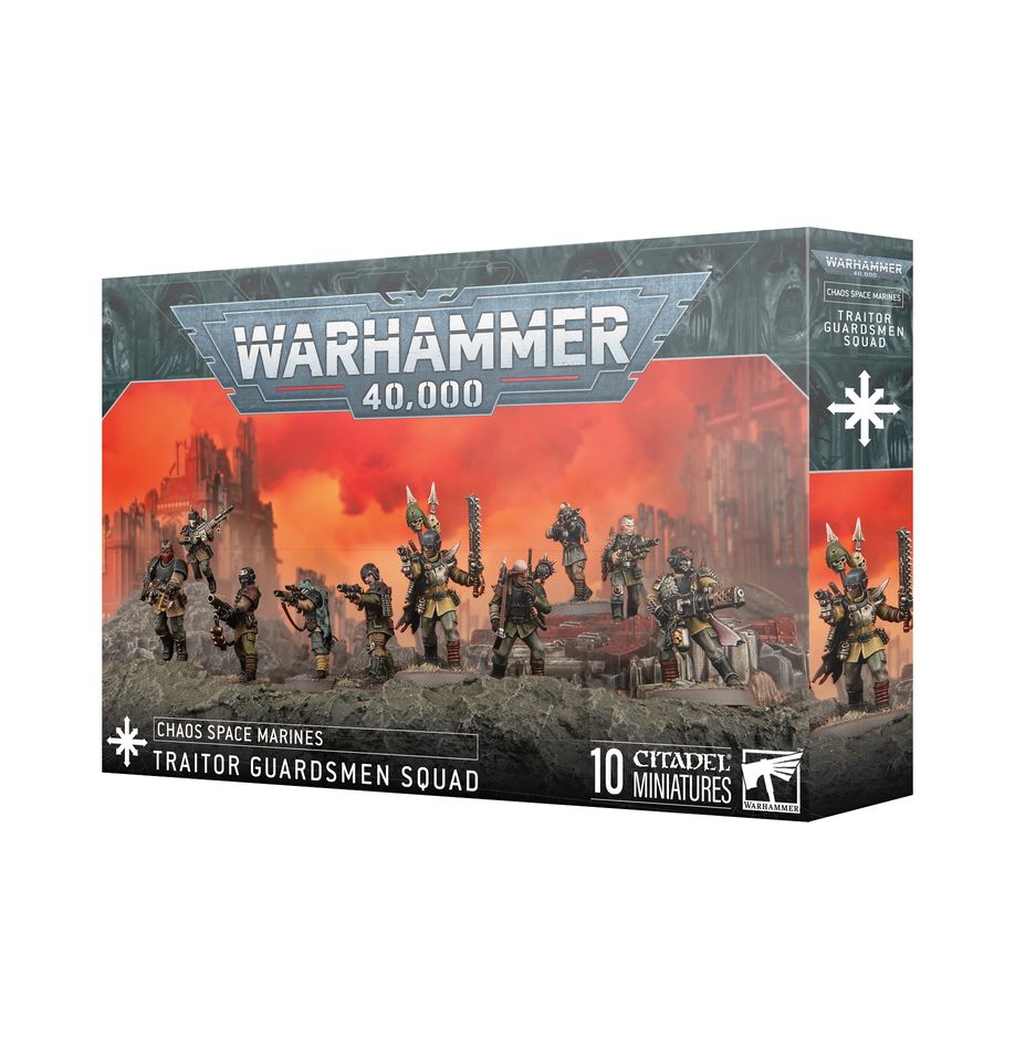 Chaos Space Marines: Traitor Guardsman Squad | Warhammer 40,000 (40k)