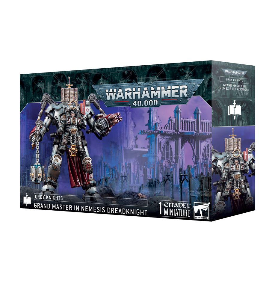 Grey Knights: Grand Master in Nemesis Dreadknight | Warhammer 40,000 (40k)