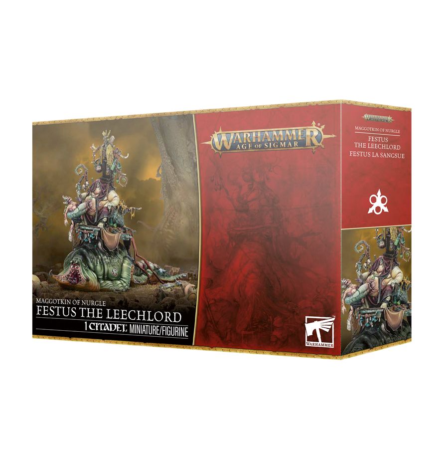 マゴットキン・オヴ・ナーグル:“蛭の王”フェスタス | ウォーハンマーAge of Sigmar(AoS)