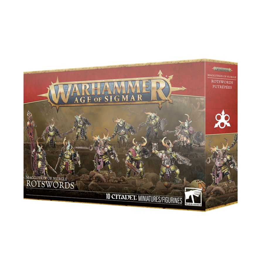 マゴットキン・オヴ・ナーグル:ロットソード | ウォーハンマーAge of Sigmar(AoS)