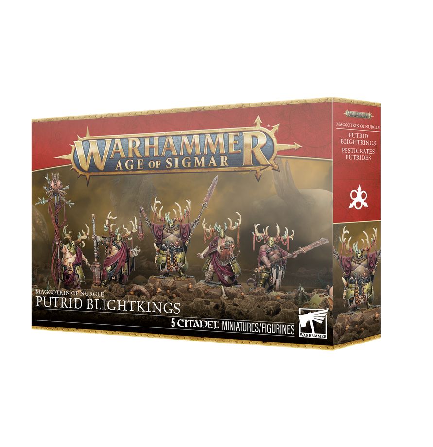 マゴットキン・オヴ・ナーグル:ピュートリッド・ブライトキング | ウォーハンマーAge of Sigmar(AoS)