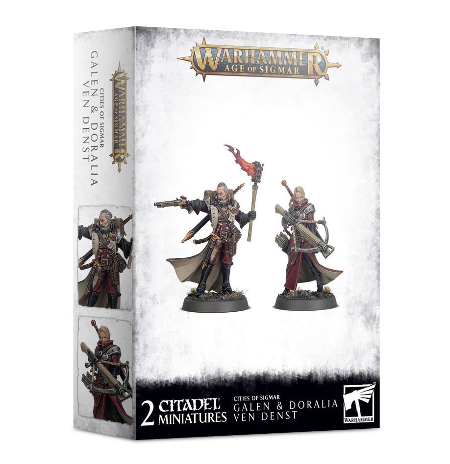 シグマーの城塞都市: ガレン & ドラリア・ヴェン・デンスト | ウォーハンマーAge of Sigmar(AoS)