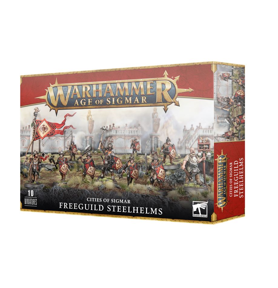シティ・オヴ・シグマー:フリーギルド・スチールヘルム | ウォーハンマーAge of Sigmar(AoS)