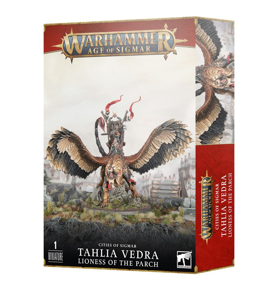 シティ・オヴ・シグマー:”焦界の獅子”ターリア・ヴェドラ | ウォーハンマーAge of Sigmar(AoS)