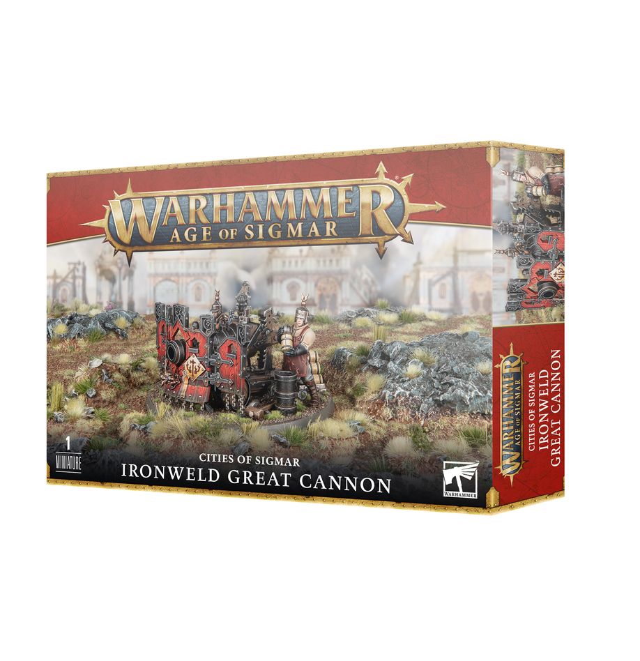 シティ・オヴ・シグマー:アイアンウェルド・グレイトキャノン | ウォーハンマーAge of Sigmar(AoS)