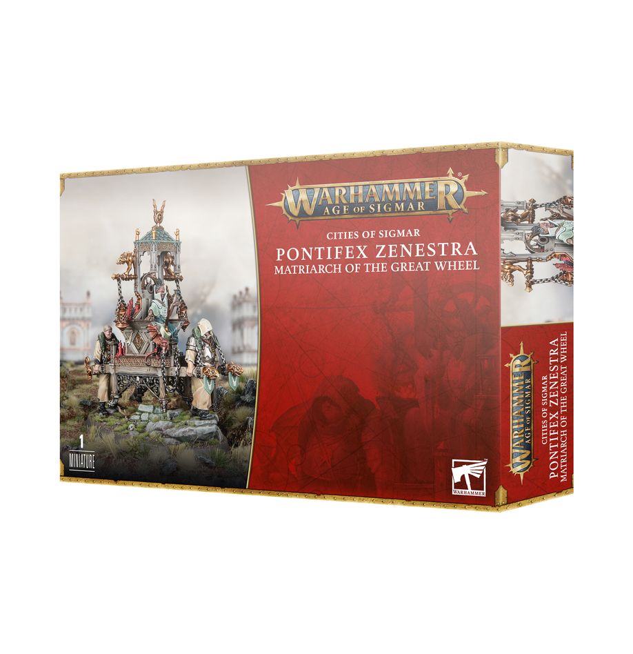 Cities of Sigmar: Zenestra, Matriarch of the Great Wheel, Grand Theogonist | Warhammer Age of Sigmar (AoS)