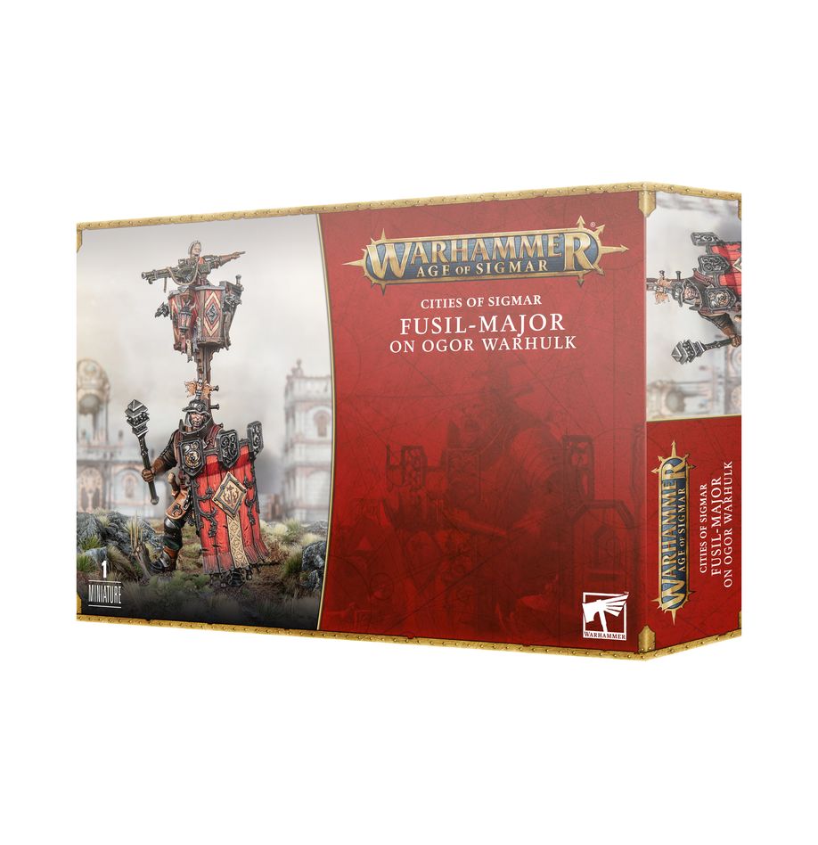 Cities of Sigmar: Fusil-Major on Ogor Warhulk | Warhammer Age of Sigmar (AoS)