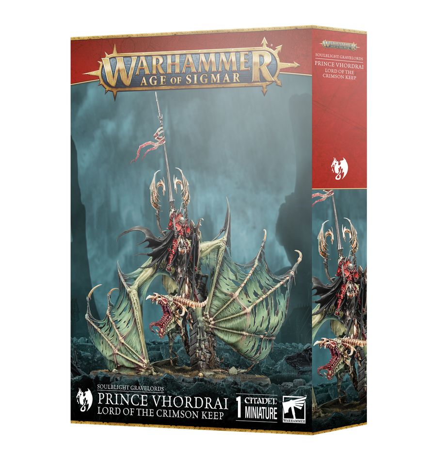 Soulblight Gravelords: Prince Vordrai, Liege of the Crimson Keep | Warhammer Age of Sigmar (AoS)