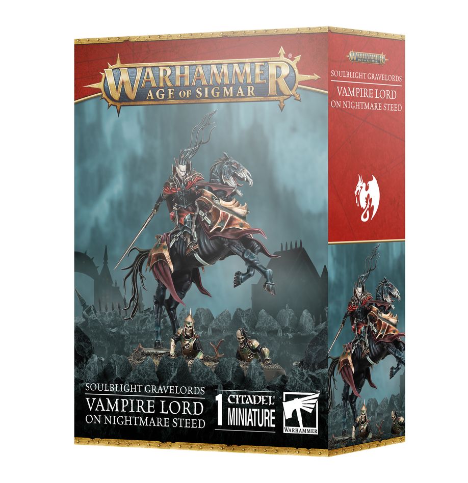 Soulblight Gravelords: Vampire Lord on Nightmare | Warhammer Age of Sigmar (AoS)