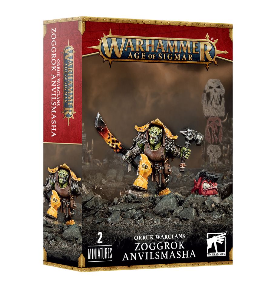 オールク・ウォークラン:ゾグロック・アンヴィルスマッシャ | ウォーハンマーAge of Sigmar(AoS)