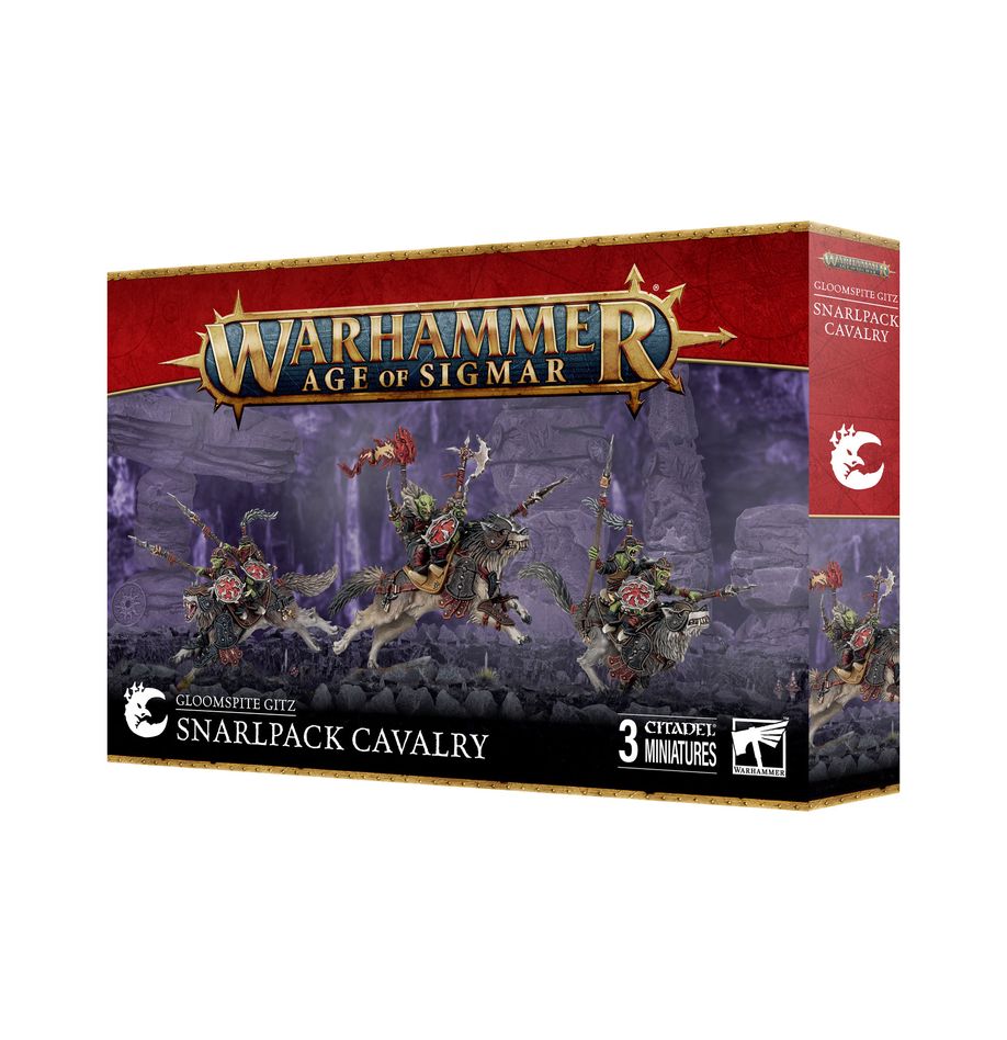 グルームスパイト・ギット:スナールパック・キャバルリー | ウォーハンマーAge of Sigmar(AoS)