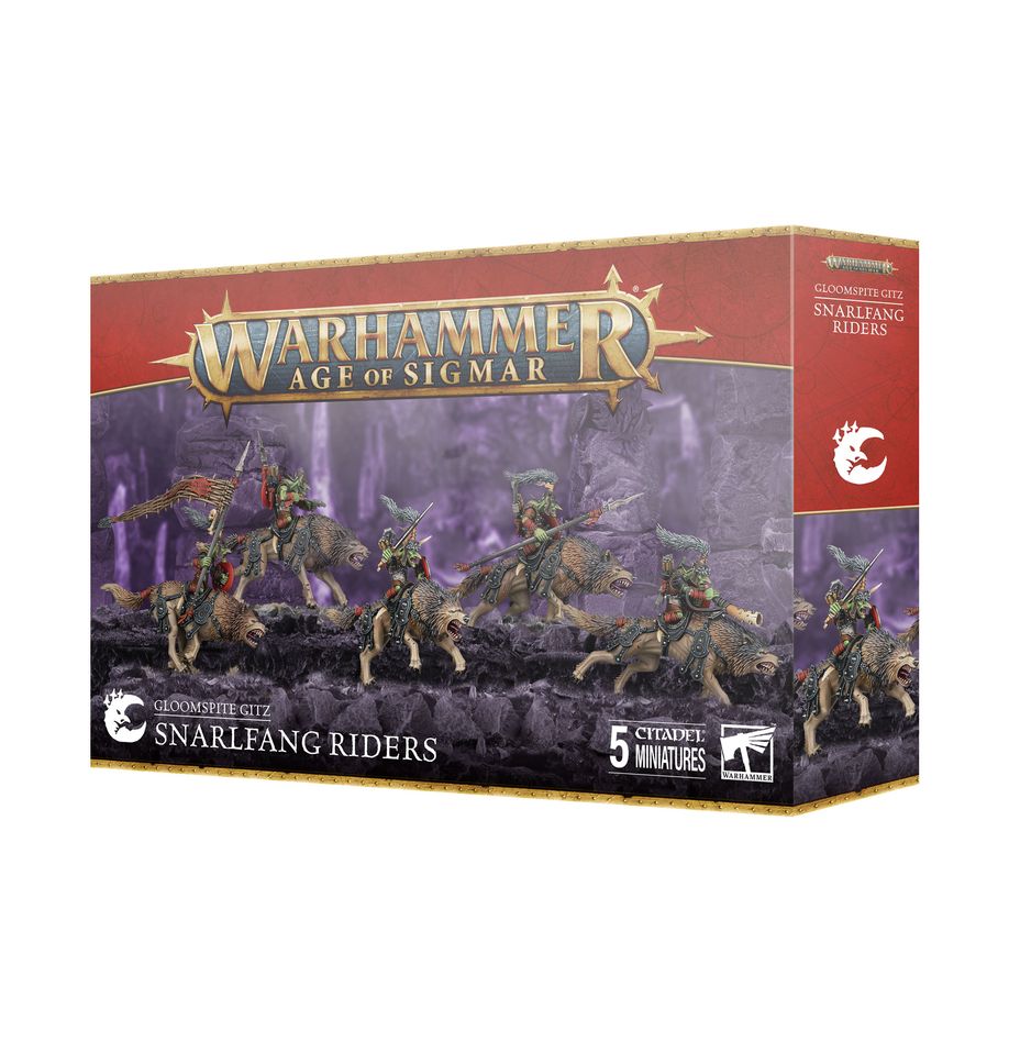 Gloomspite Gitz: Snarlfang Riders | Warhammer Age of Sigmar (AoS)
