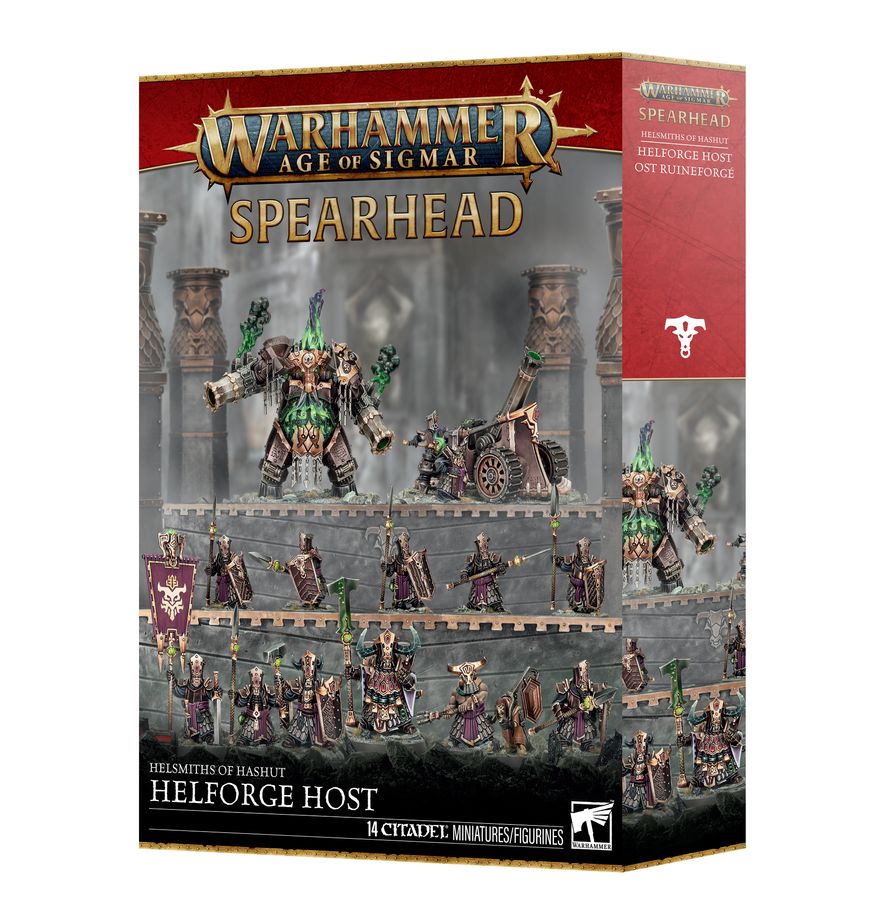 スピアヘッド:ヘルスミス・オヴ・ハシュット:煉獄炉の軍団 | ウォーハンマーAge of Sigmar(AoS)