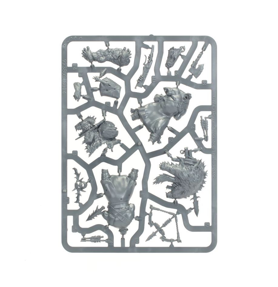 ウォーハンマーAGE OF SIGMAR:オゴウル・モウトライブ:ブラッドペルト・ハンター | MAG-HAMMER