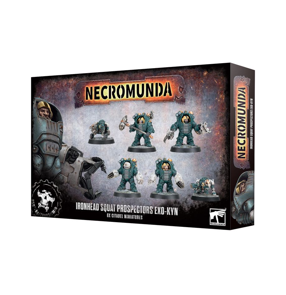 Necromunda: Ironhead Squat Prospectors Exokin | MAG-HAMMER Online Store