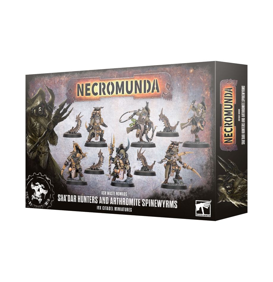 Necromunda: Shadovar Hunter & Alstomite Spine-Wyrm | MAG-HAMMER Online Store