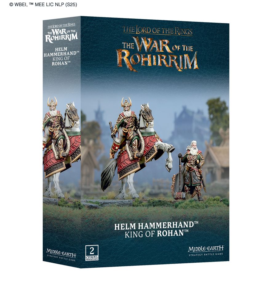 M-E Sbg: Helm Hammerhand King Of Rohan