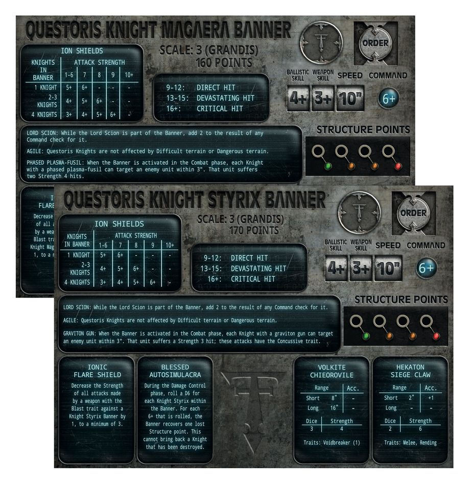 ホルス・ヘレシー:メカニカム・クエストリス・ナイト・マガエラ/スティリクス | MAG-HAMMER