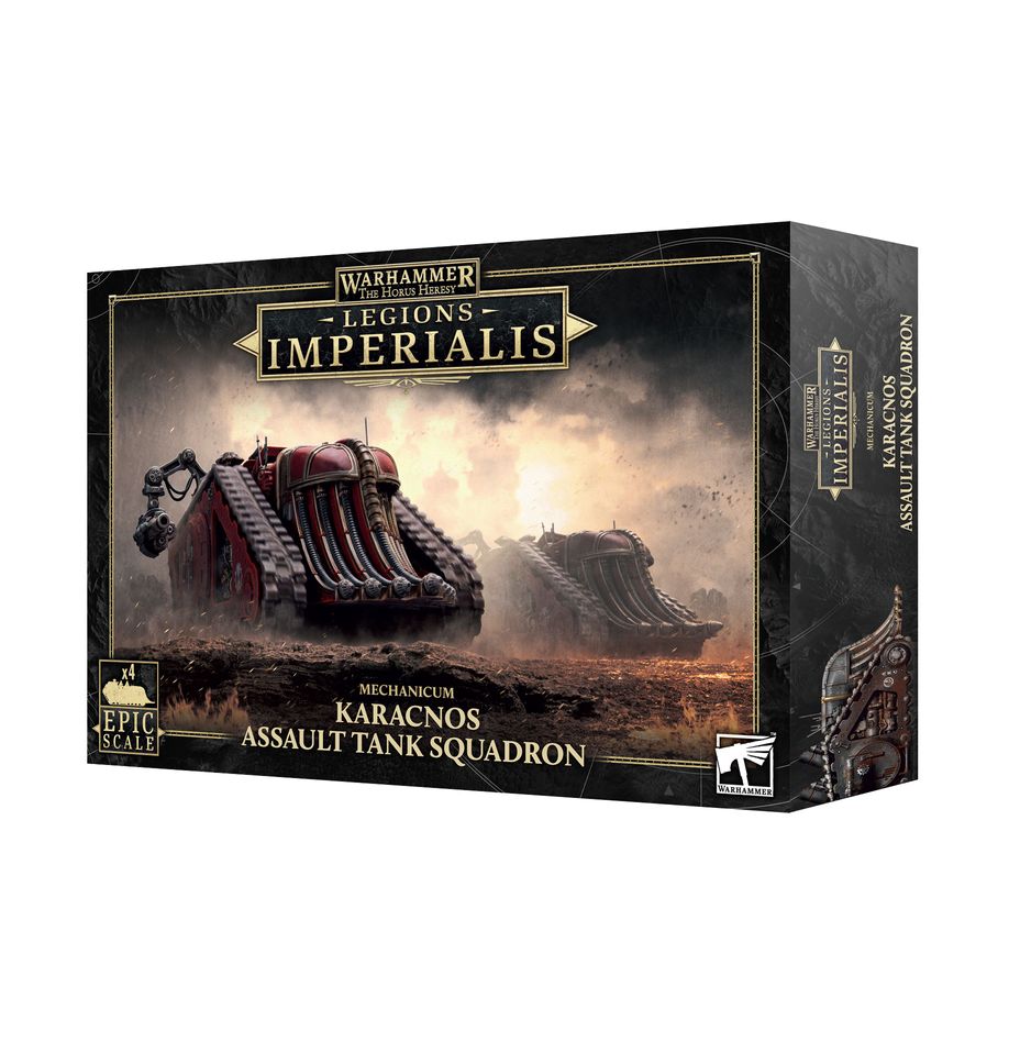 Mechanicum Karkinos Assault Tank Squadron | The Horus Heresy
