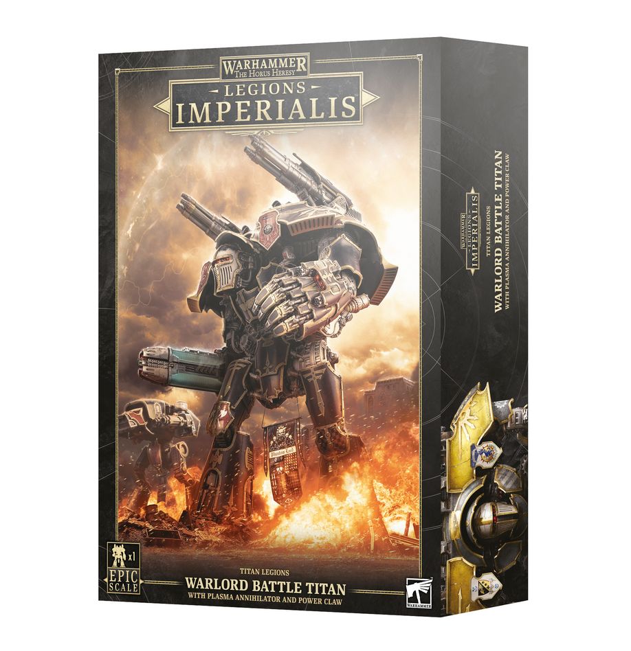 Legions Imperialis: Warlord Titan with Plasma Annihilator | The Horus Heresy