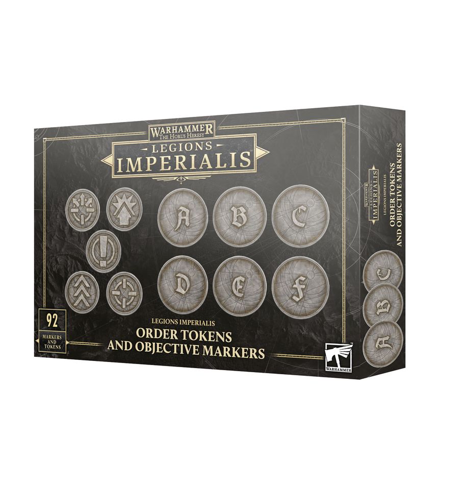 レギオンズ・インペリアリス:命令トークン&作戦目標マーカー | ホルス・ヘレシー(The Horus Heresy)