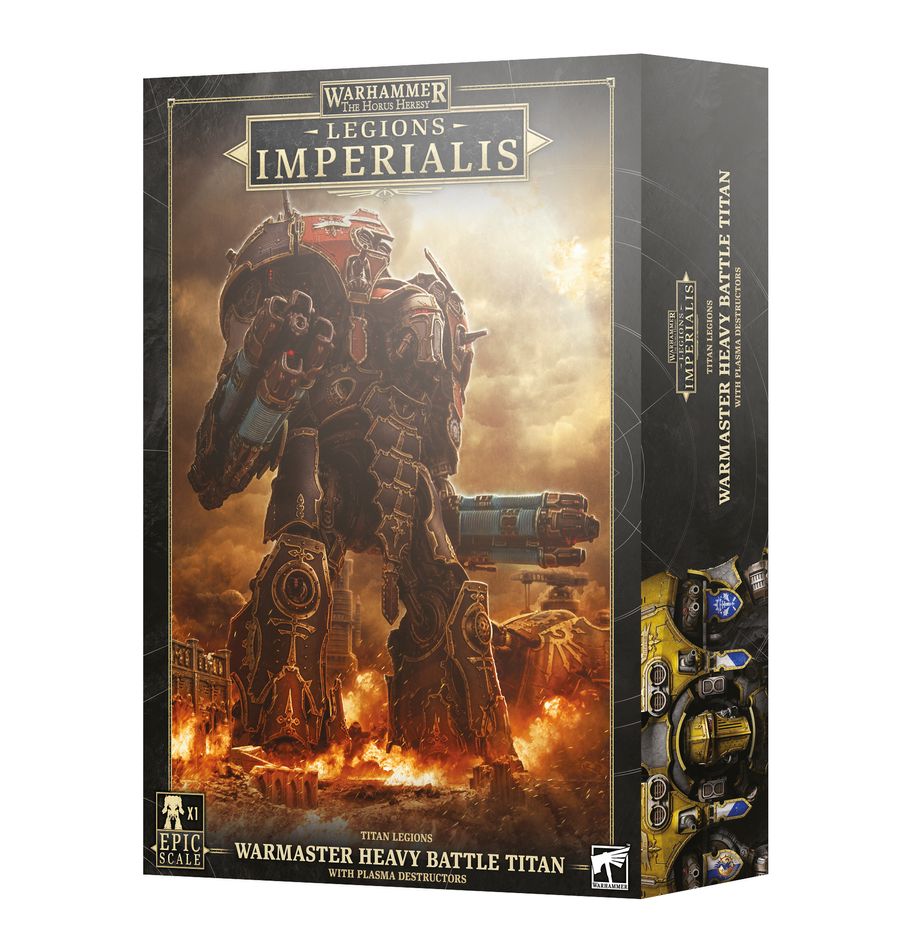 Legions Imperialis: Titan Legions: Warlord Heavy Battle Titan with Plasma Destructor | The Horus Heresy