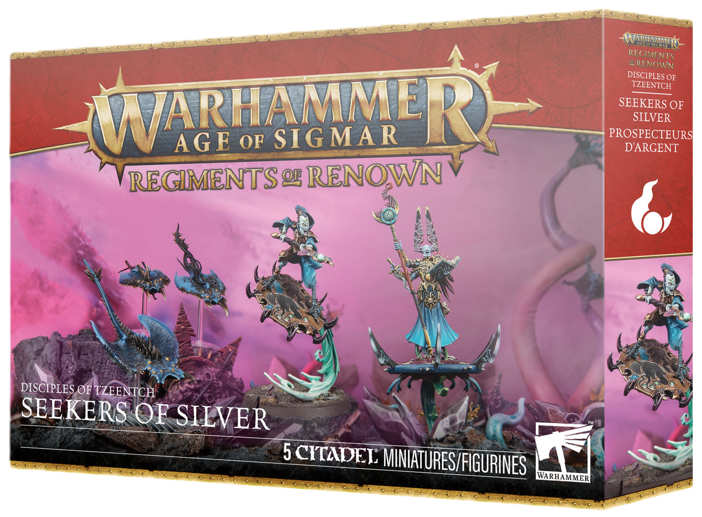 名高き連隊:ディサイプル・オヴ・ティーンチ:銀の求道者 | ウォーハンマーAge of Sigmar