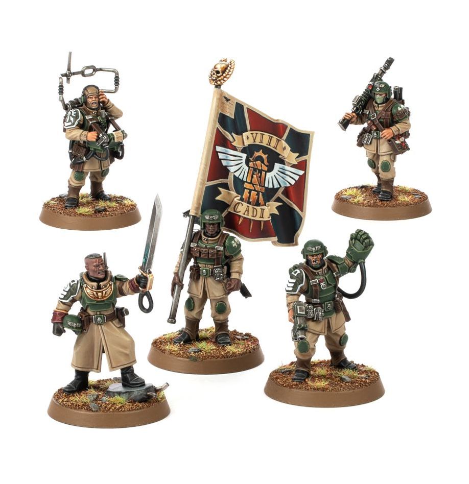 Astra Militarum: Cadian Command Squad | Warhammer 40,000 (40k)