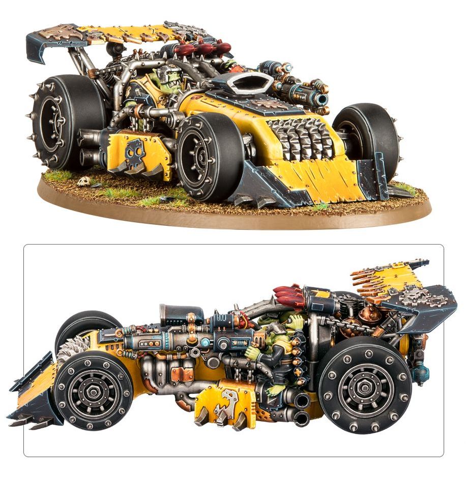 オルク: ショックジャンプ・ドラッグスタ | ウォーハンマー40,000（40k）