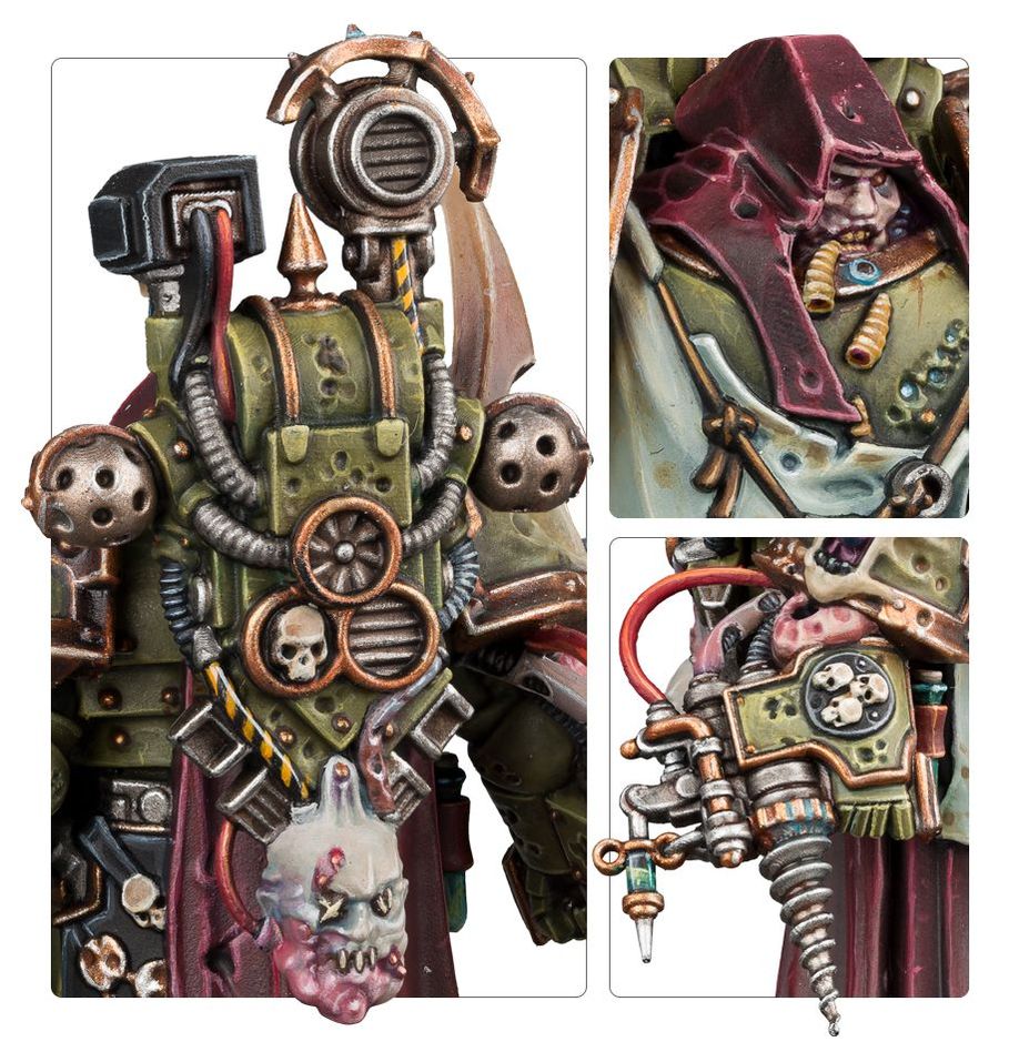 Death Guard: Plague Surgeon Nauseous Rotbone | Warhammer 40,000 (40k)