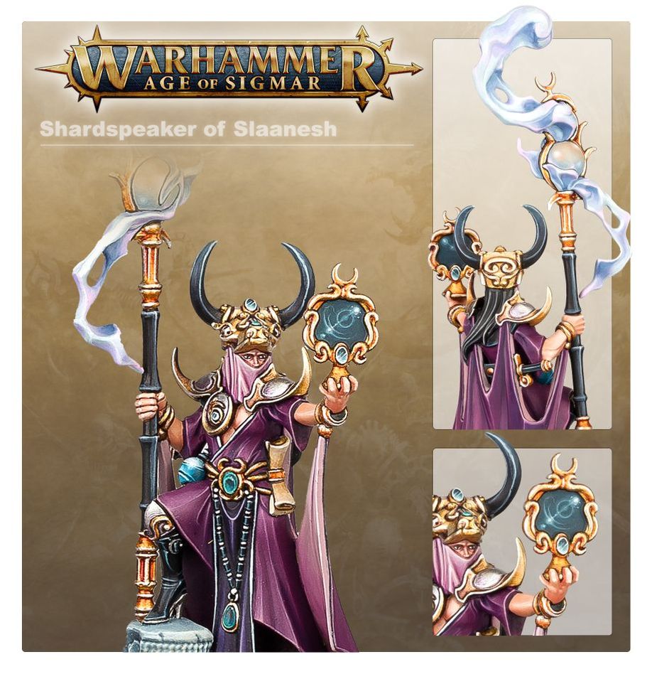 ヘドナイト・オヴ・スラーネッシュ：シャードスピーカー・オヴ・スラーネッシュ | ウォーハンマーAge of Sigmar（AoS）