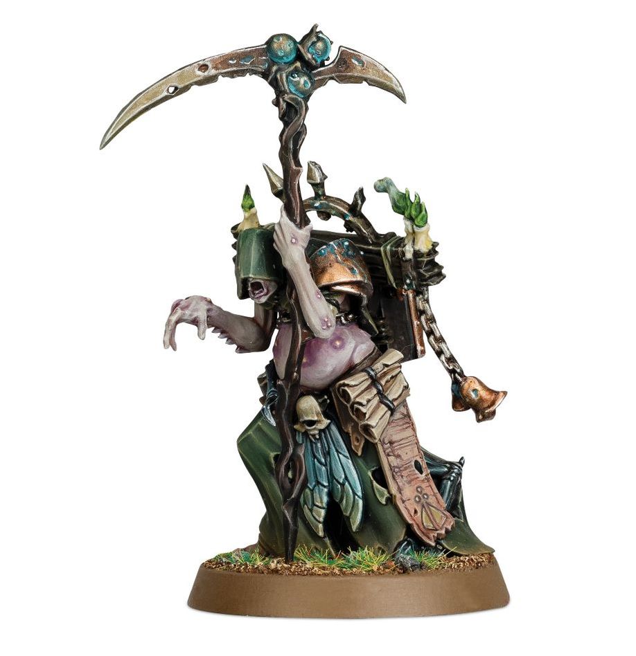 マゴットキン・オヴ・ナーグル: ロットブリンガー・ソーサラー | ウォーハンマーAge of Sigmar（AoS）