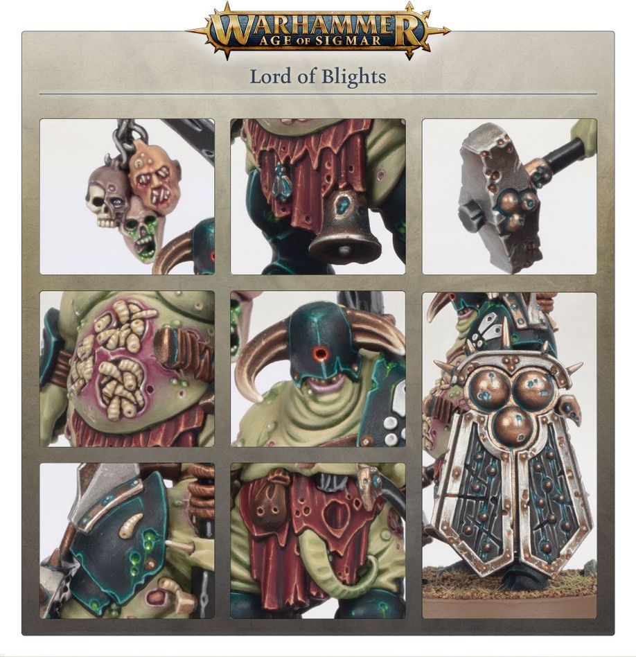 マゴットキン・オヴ・ナーグル: ロード・オヴ・ブライト | ウォーハンマーAge of Sigmar（AoS）