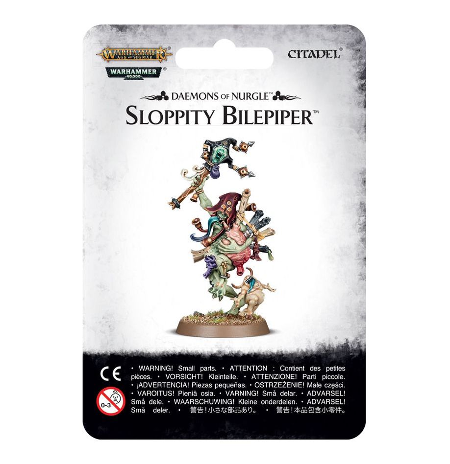 マゴットキン・オヴ・ナーグル: スロッピティ・バイルパイパー | ウォーハンマー40,000（40k）ウォーハンマーAge of Sigmar（AoS）