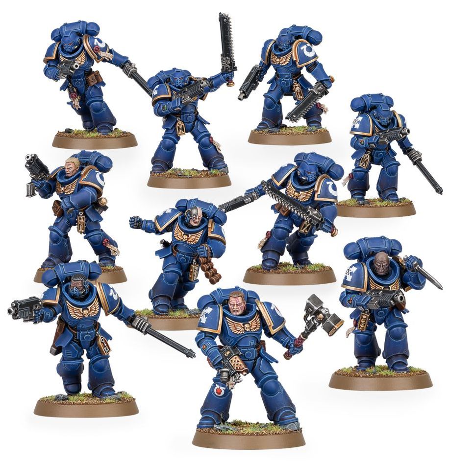 Space Marines: Assault Intercessor Squad | Warhammer 40,000 (40k)