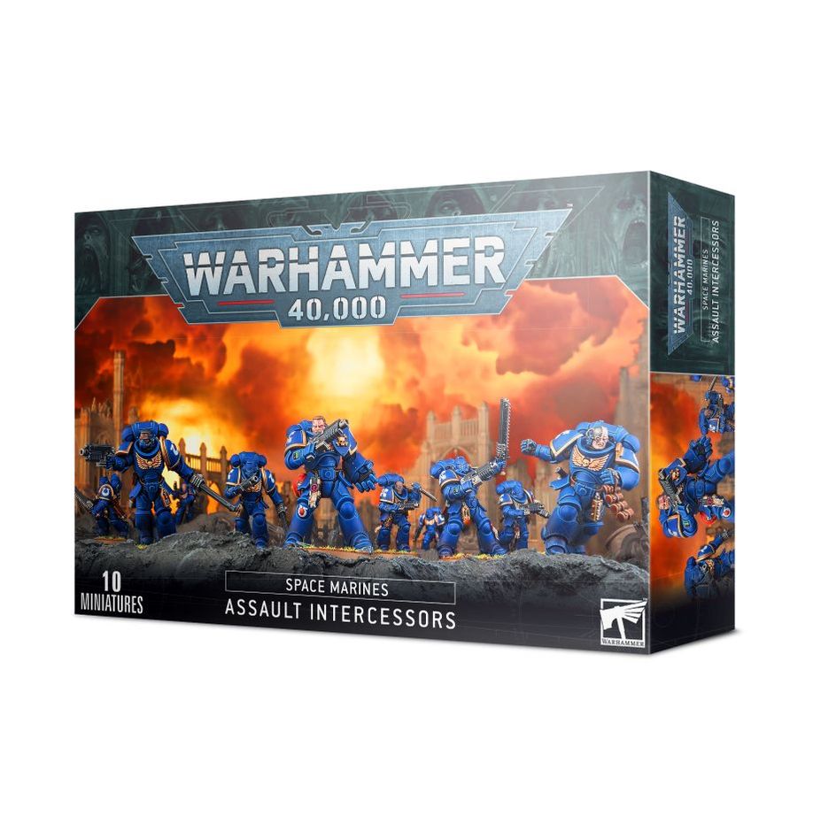 Space Marines: Assault Intercessor Squad | Warhammer 40,000 (40k)
