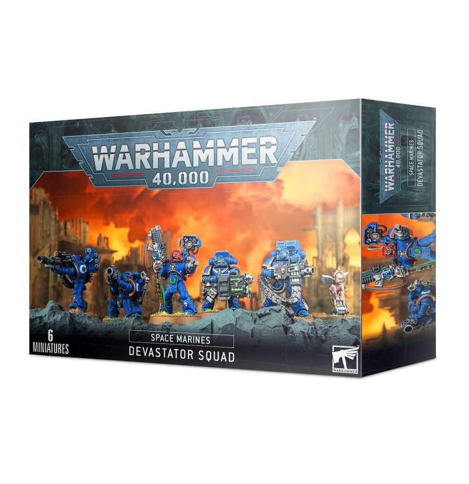 Space Marines: Devastator Squad | Warhammer 40,000 (40k)