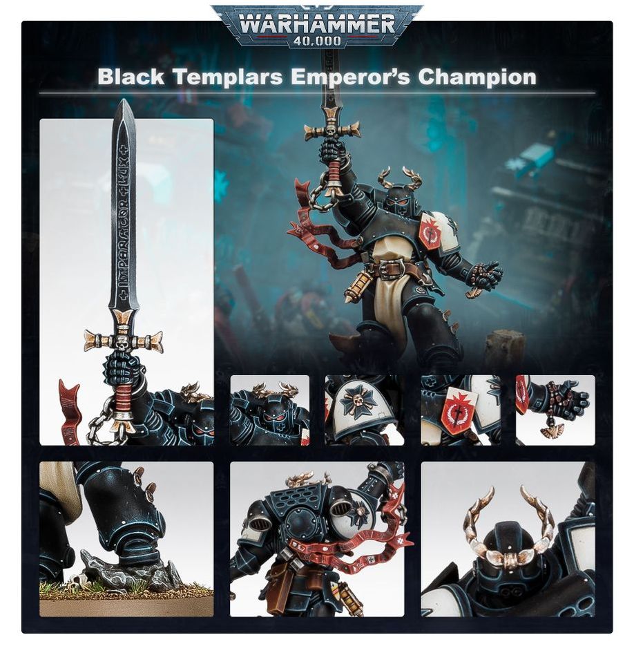 ブラック・テンプラー: エンペラーズ・チャンピオン | ウォーハンマー40,000（40k）