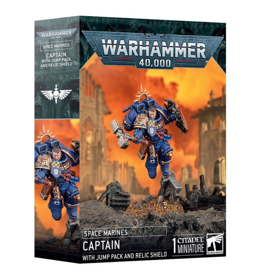 Space Marine: Captain (Jump Pack & Relic Shield) | Warhammer 40,000 (40k)