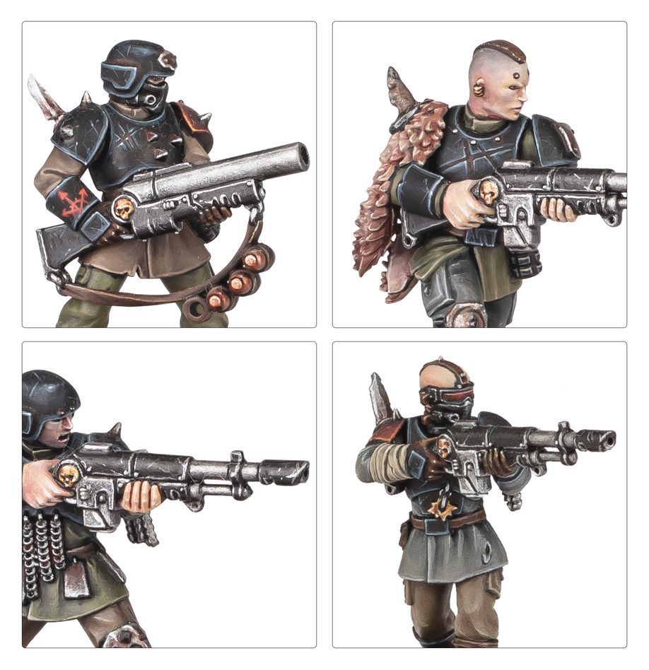 ウォーハンマー40,000：ケイオス・スペースマリーン：トレイター・ガーズマン・スカッド | MAG-HAMMER