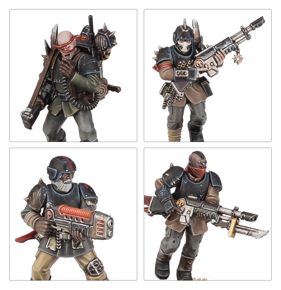 ウォーハンマー40,000：ケイオス・スペースマリーン：トレイター・ガーズマン・スカッド | MAG-HAMMER