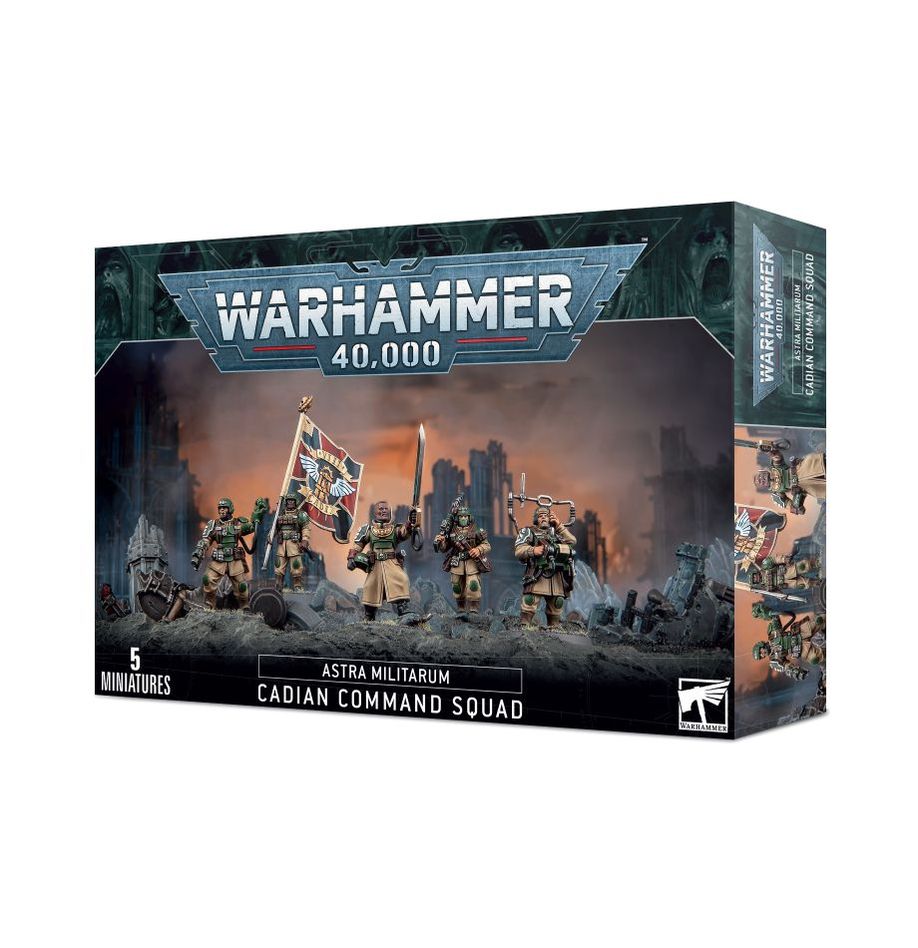 Astra Militarum: Cadian Command Squad | Warhammer 40,000 (40k)