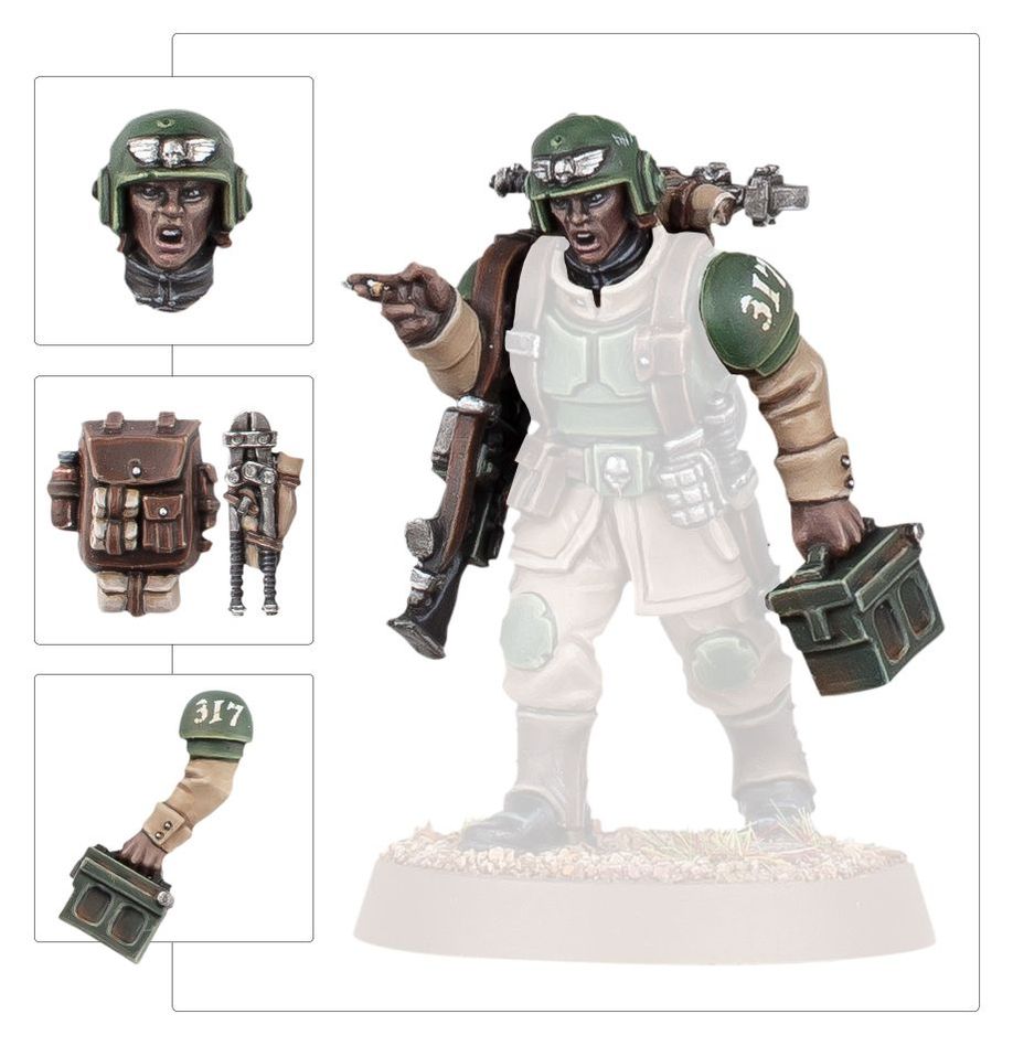 Astra Militarum: Cadian Upgrades | Warhammer 40,000 (40k)