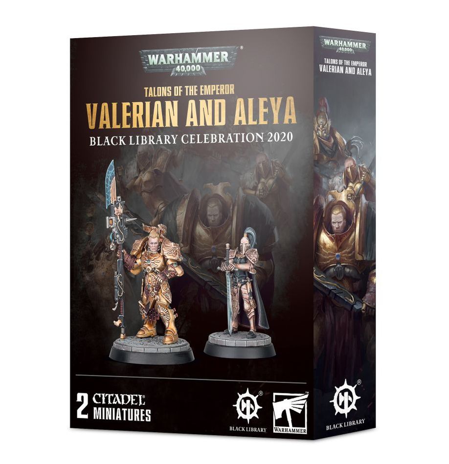 Adeptus Custodes: Valerian and Aleya | Warhammer 40,000 (40k)