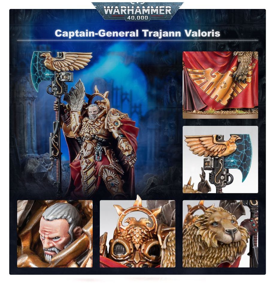 Adeptus Custodes: Trajann Valoris | Warhammer 40,000 (40k)
